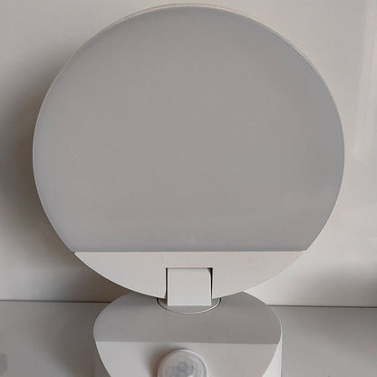 Motion Square Round Aluminum PC LED Wall Sconce Lamp