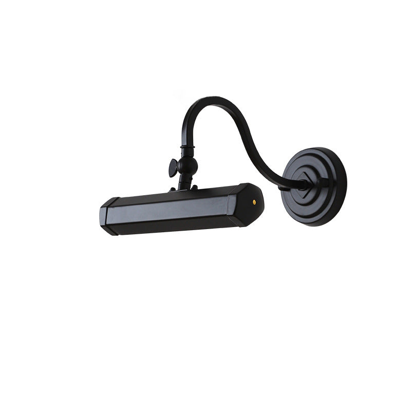 Minimalist Rotatable Long Iron 2-Light Wall Sconce Lamp