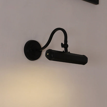 Minimalist Rotatable Long Iron 2-Light Wall Sconce Lamp