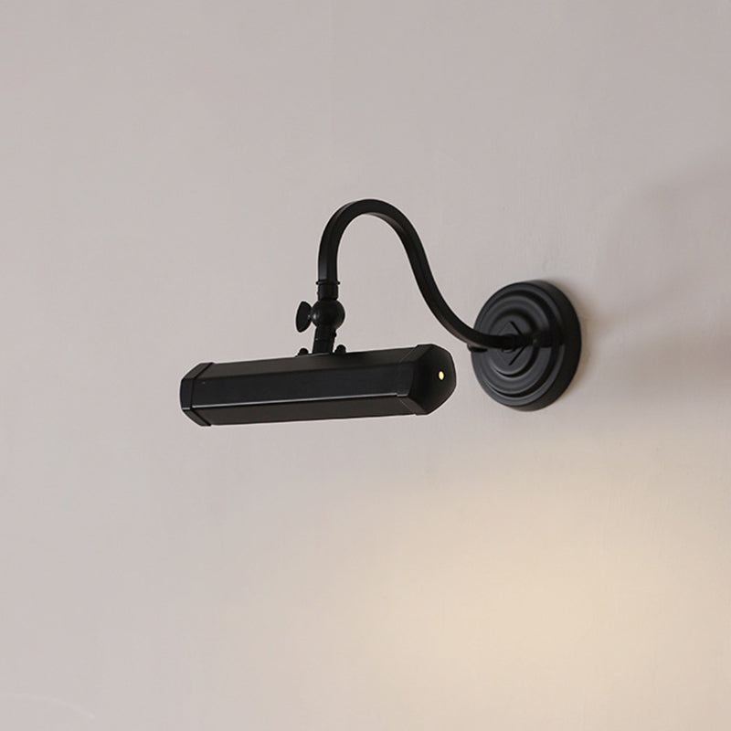 Minimalist Rotatable Long Iron 2-Light Wall Sconce Lamp