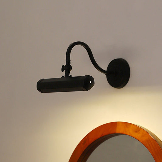 Minimalist Rotatable Long Iron 2-Light Wall Sconce Lamp