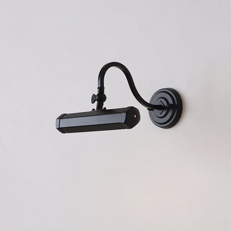 Minimalist Rotatable Long Iron 2-Light Wall Sconce Lamp