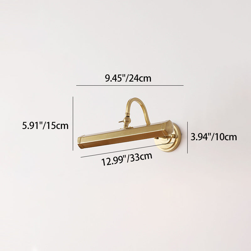 Minimalist Rotatable Long Iron 2-Light Wall Sconce Lamp
