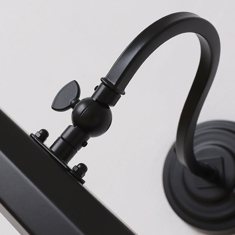 Minimalist Rotatable Long Iron 2-Light Wall Sconce Lamp