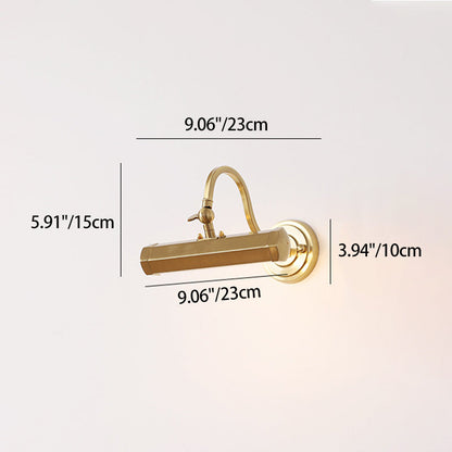 Minimalist Rotatable Long Iron 2-Light Wall Sconce Lamp