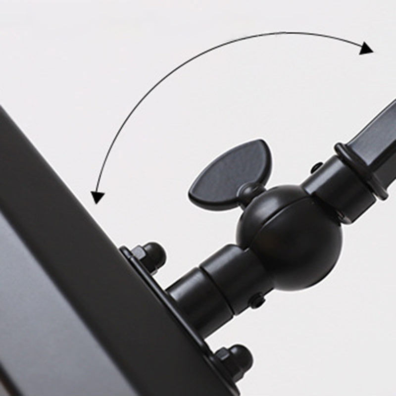 Minimalist Rotatable Long Iron 2-Light Wall Sconce Lamp