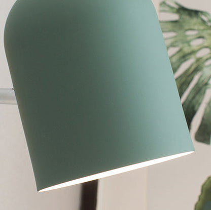 Rotatable Iron Solid Wood Aluminum 1-Light Wall Sconce Lamp
