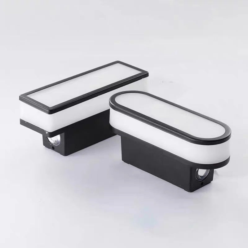 Simplicity Aluminum Acrylic LED Waterproof Wall Sconce Lamp