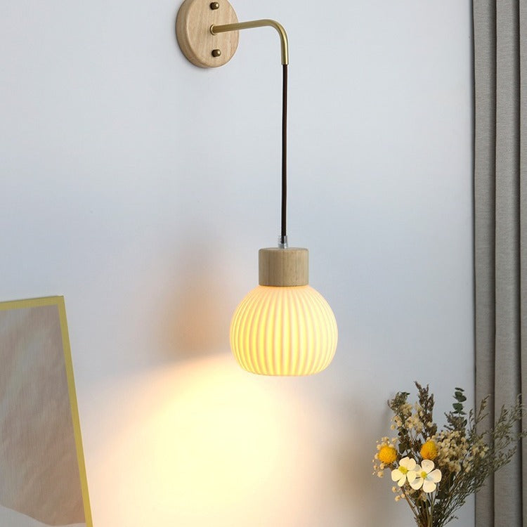 Nordic Ceramics Copper 1- Light Wall Sconce Lamp