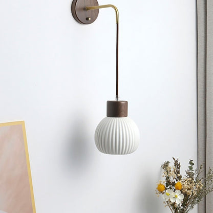 Nordic Ceramics Copper 1- Light Wall Sconce Lamp