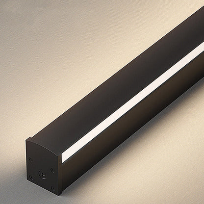 Minimalist Aluminum Iron Long Strip LED Wall Sconce Lamp