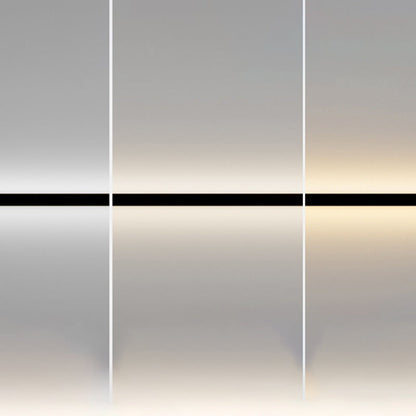 Minimalist Aluminum Iron Long Strip LED Wall Sconce Lamp