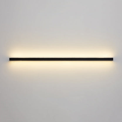 Minimalist Aluminum Iron Long Strip LED Wall Sconce Lamp