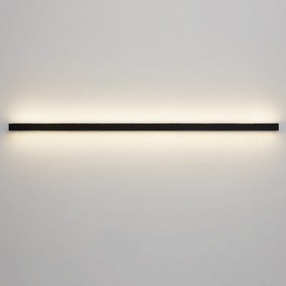 Minimalist Aluminum Iron Long Strip LED Wall Sconce Lamp
