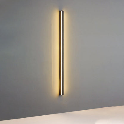 Minimalist Aluminum Iron Long Strip LED Wall Sconce Lamp