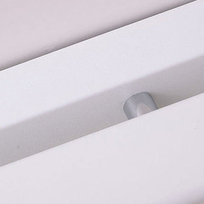 Simplicity Rectangle Acrylic Aluminum LED Wall Sconce Lamp