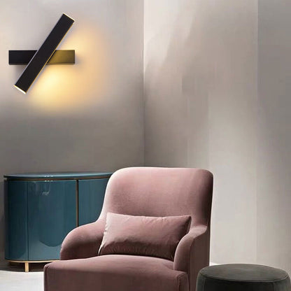 Simplicity Rectangle Acrylic Aluminum LED Wall Sconce Lamp