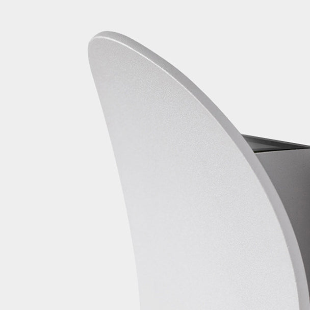Minimalist Hardware Aluminum Round LED Wall Sconce Lamp