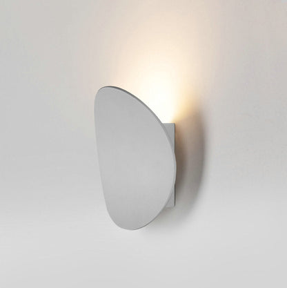 Minimalist Hardware Aluminum Round LED Wall Sconce Lamp