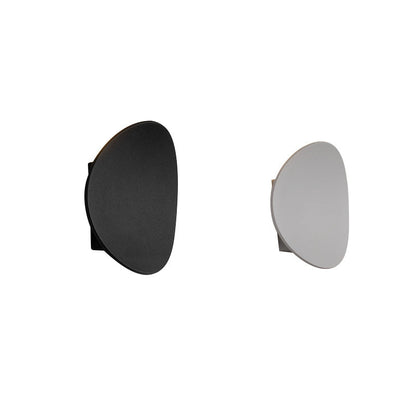 Minimalist Hardware Aluminum Round LED Wall Sconce Lamp
