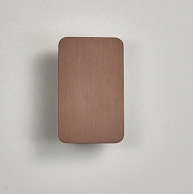 Minimalist Aluminum Small Square LED Wall Sconce Lamp