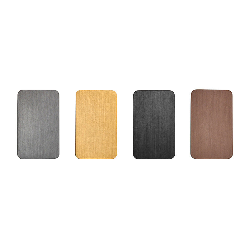 Minimalist Aluminum Small Square LED Wall Sconce Lamp