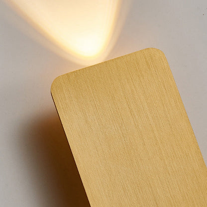 Minimalist Aluminum Small Square LED Wall Sconce Lamp