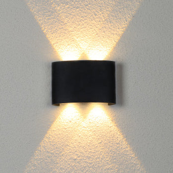 Minimalist Aluminum Acrylic Waterproof LED Wall Sconce Lamp