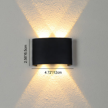 Minimalist Aluminum Acrylic Waterproof LED Wall Sconce Lamp