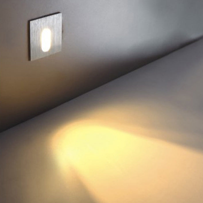 Deco Round Square Aluminum Waterproof LED Wall Sconce Lamp