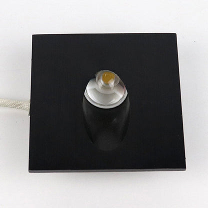 Deco Round Square Aluminum Waterproof LED Wall Sconce Lamp