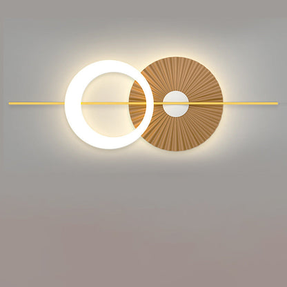 Creative Splicing Acrylic Iron LED Wall Sconce Lamp