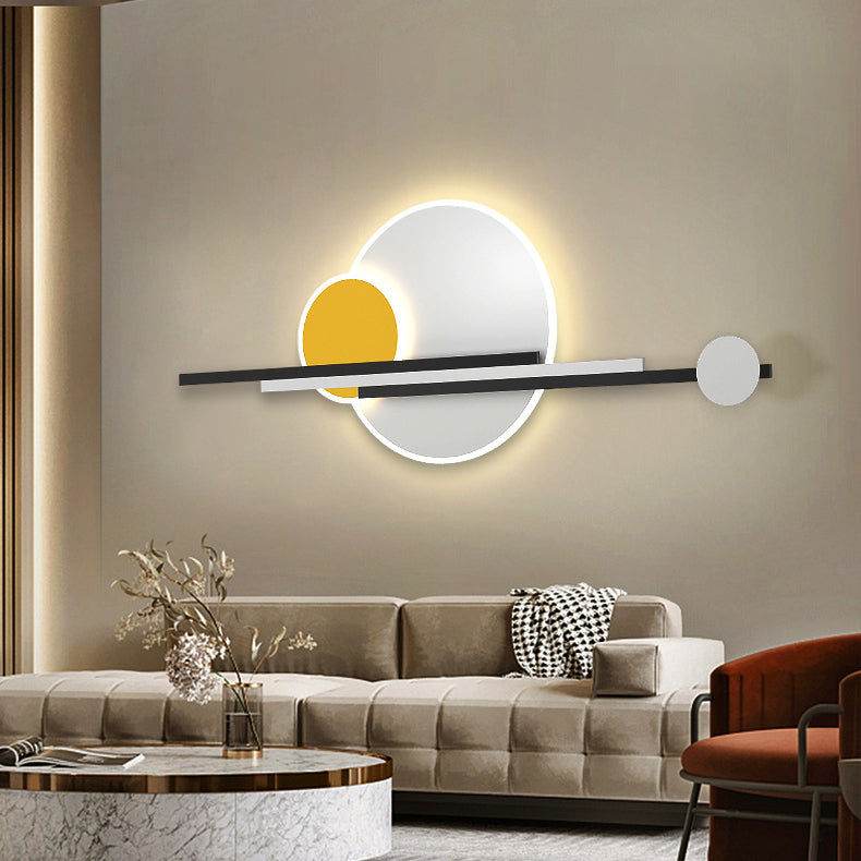 Creative Splicing Acrylic Iron LED Wall Sconce Lamp