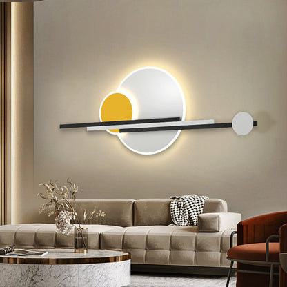 Creative Splicing Acrylic Iron LED Wall Sconce Lamp