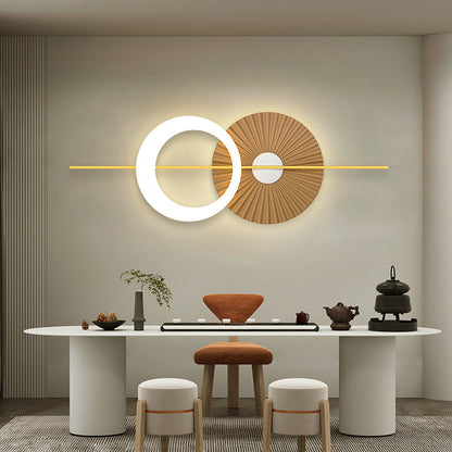 Creative Splicing Acrylic Iron LED Wall Sconce Lamp