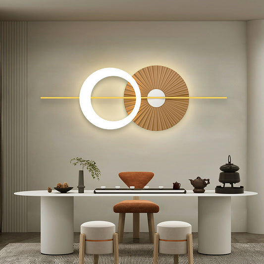 Creative Splicing Acrylic Iron LED Wall Sconce Lamp