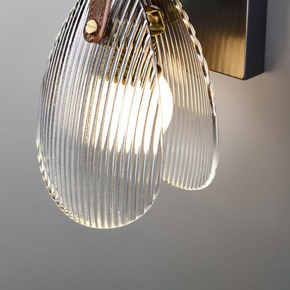 Hanging Shell Glass Plating 1 - Light Wall Sconce Lamp