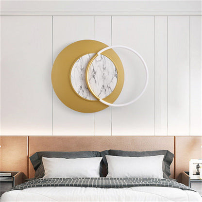 Simplicity Hardware Circle Splicing LED Wall Sconce Lamp