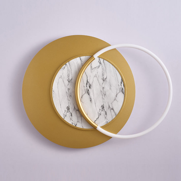 Simplicity Hardware Circle Splicing LED Wall Sconce Lamp