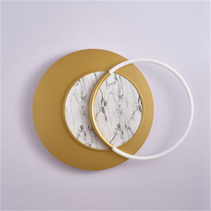 Simplicity Hardware Circle Splicing LED Wall Sconce Lamp