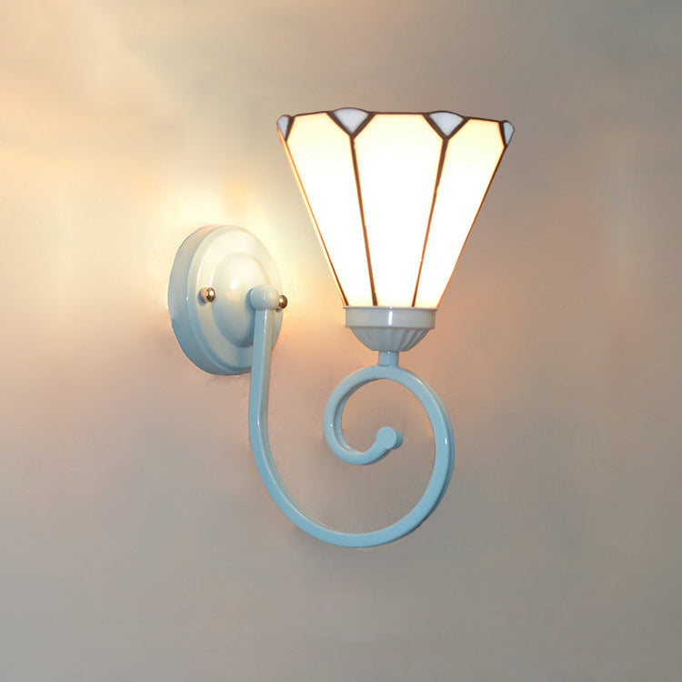 Tiffany Telephone Tube Pattern 1 - Light Wall Sconce Lamp