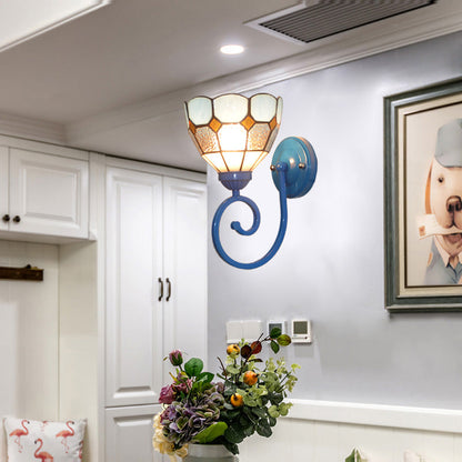 Tiffany Telephone Tube Pattern 1 - Light Wall Sconce Lamp