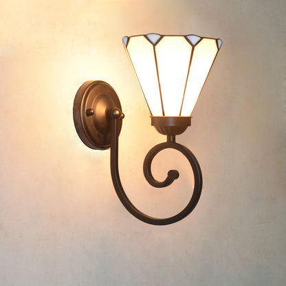 Tiffany Telephone Tube Pattern 1 - Light Wall Sconce Lamp