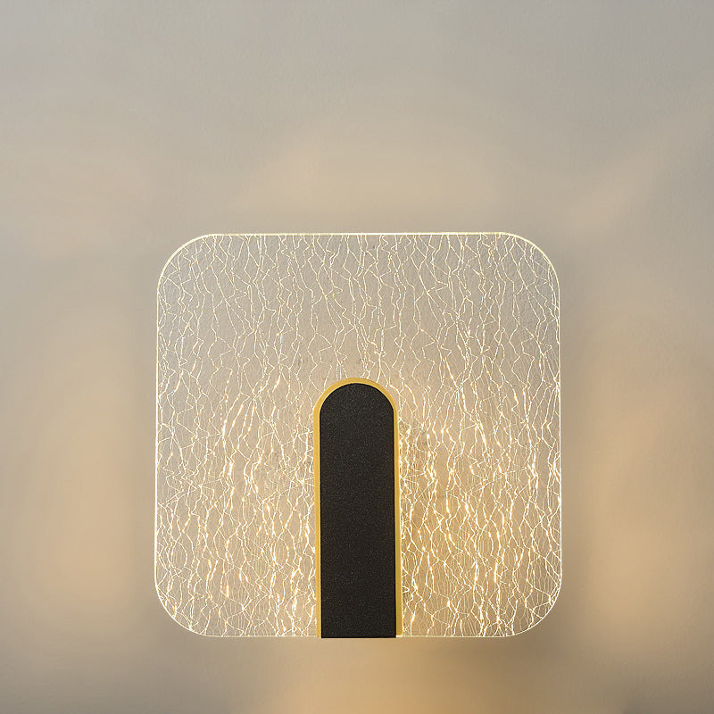 Rectangle Square Hardware Acrylic LED Wall Sconce Lamp