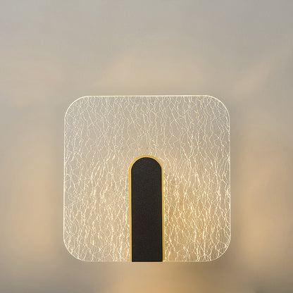 Rectangle Square Hardware Acrylic LED Wall Sconce Lamp