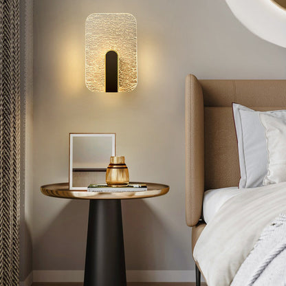 Rectangle Square Hardware Acrylic LED Wall Sconce Lamp