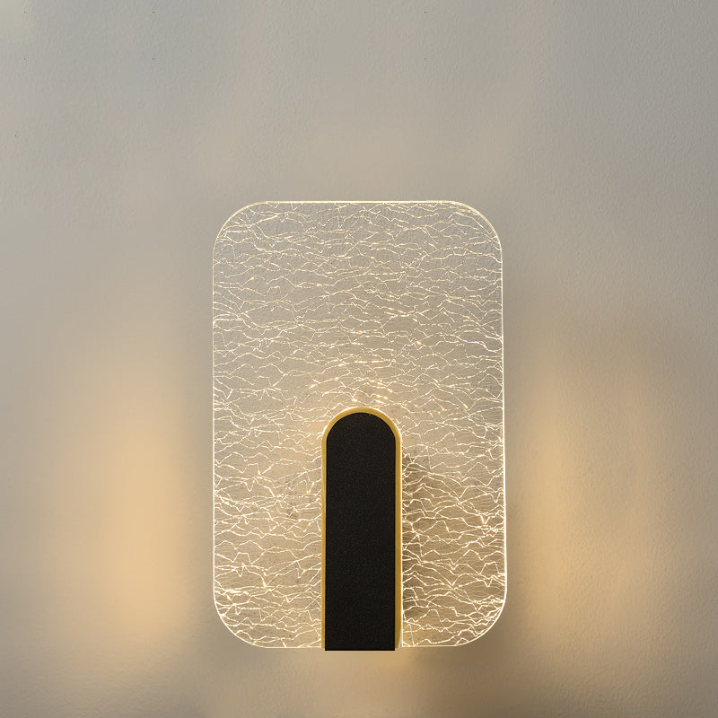 Rectangle Square Hardware Acrylic LED Wall Sconce Lamp