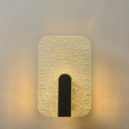 Rectangle Square Hardware Acrylic LED Wall Sconce Lamp