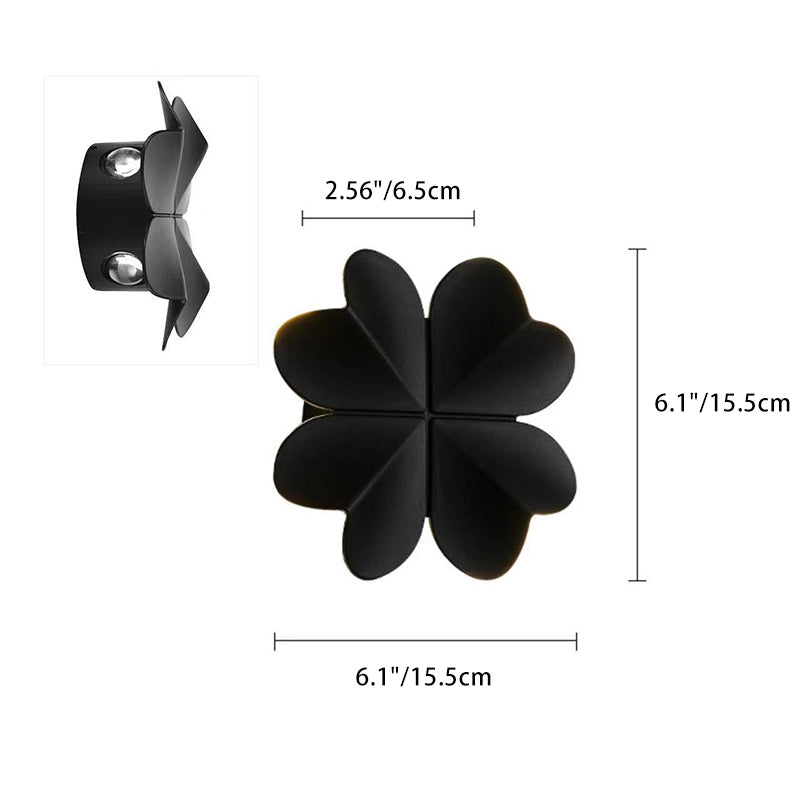 Four Leaf Clover Aluminum Waterproof LED Wall Sconce Lamp