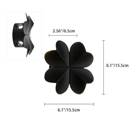 Four Leaf Clover Aluminum Waterproof LED Wall Sconce Lamp